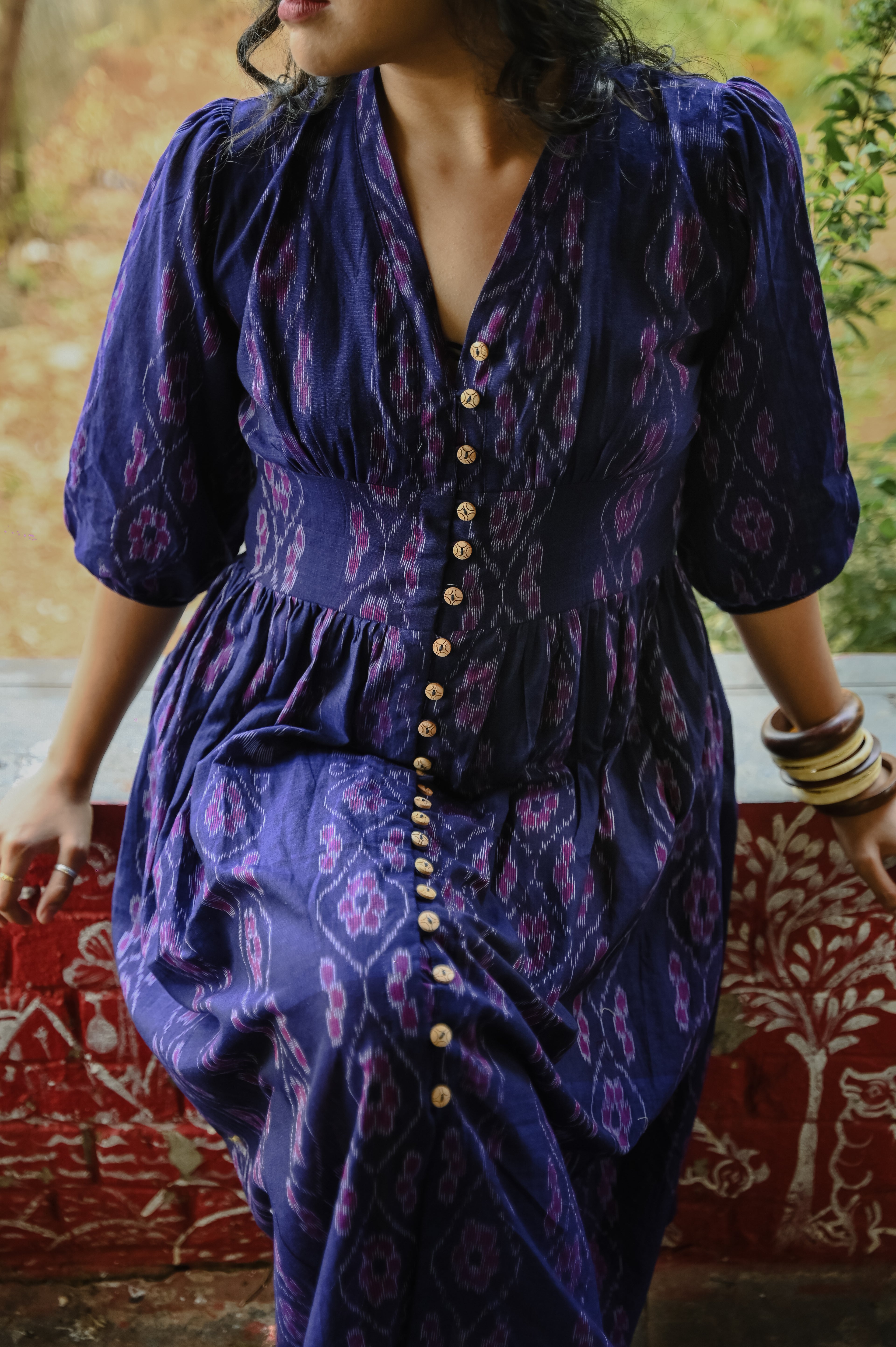 The blue muse maxi dress