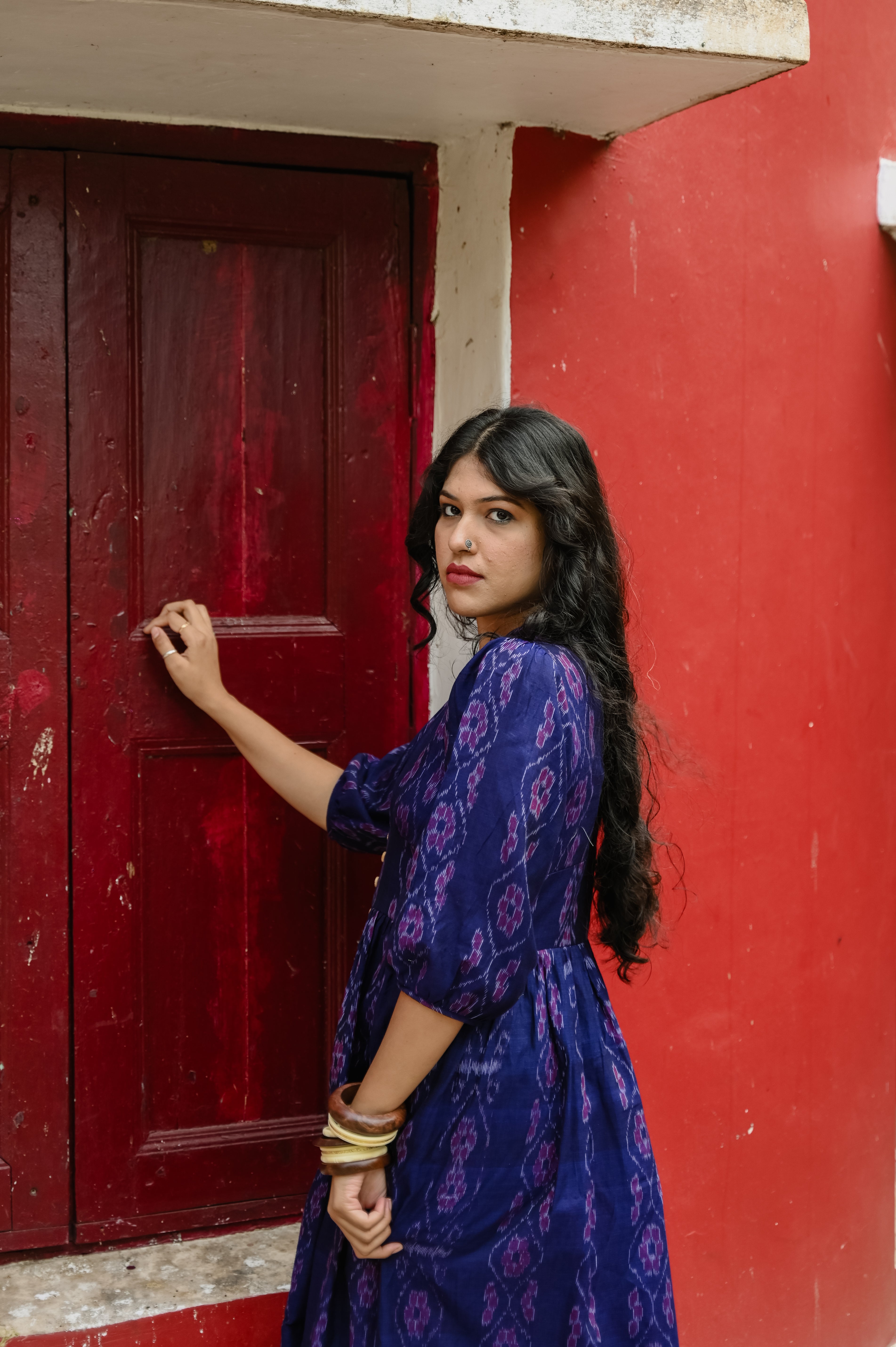 The blue muse maxi dress
