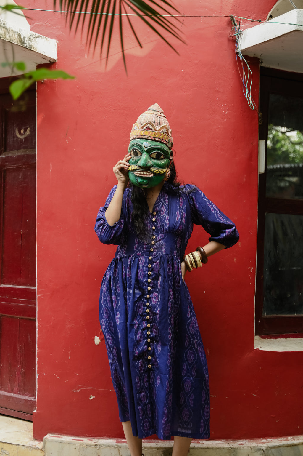 The blue muse maxi dress