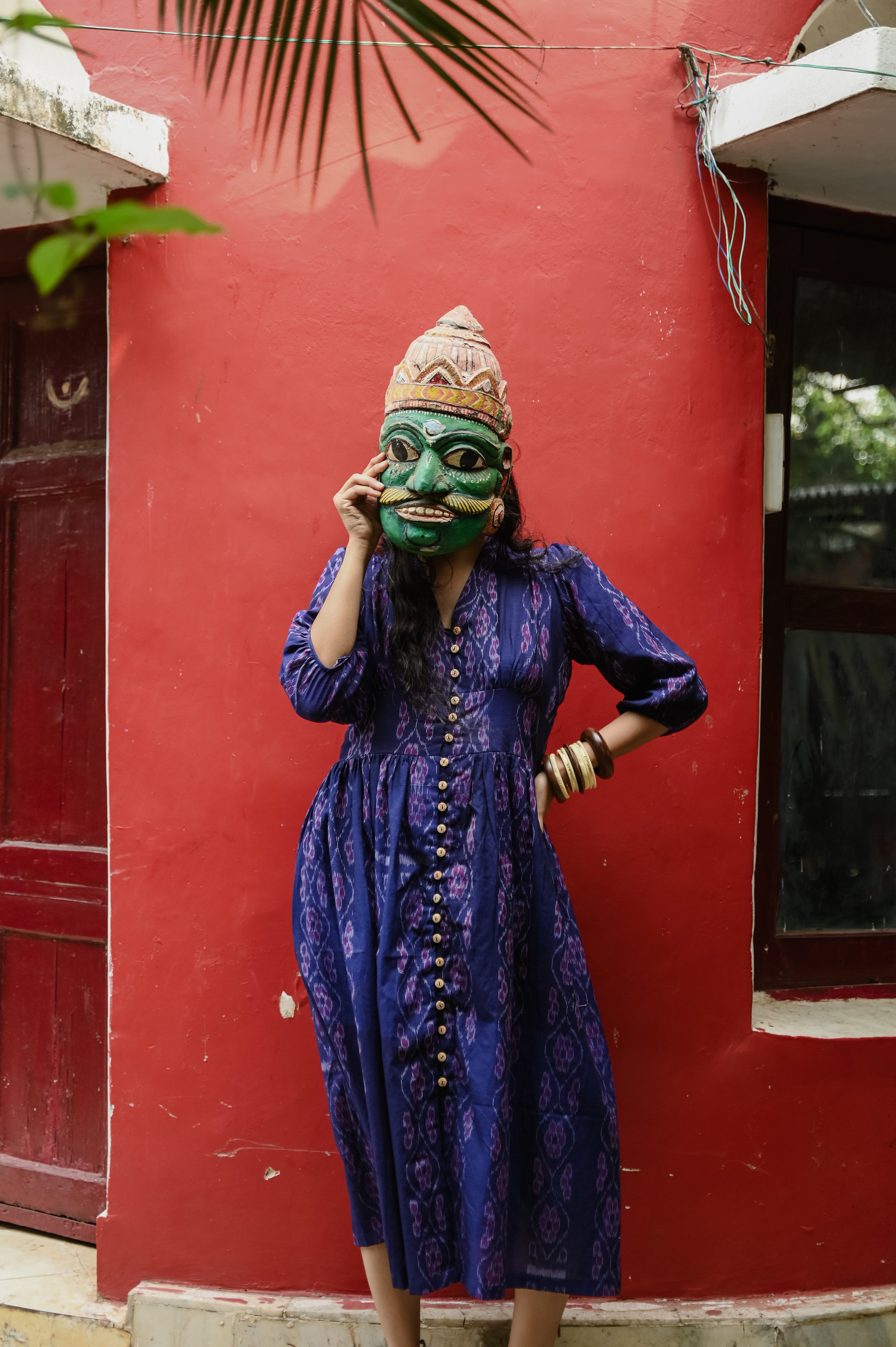 The blue muse maxi dress