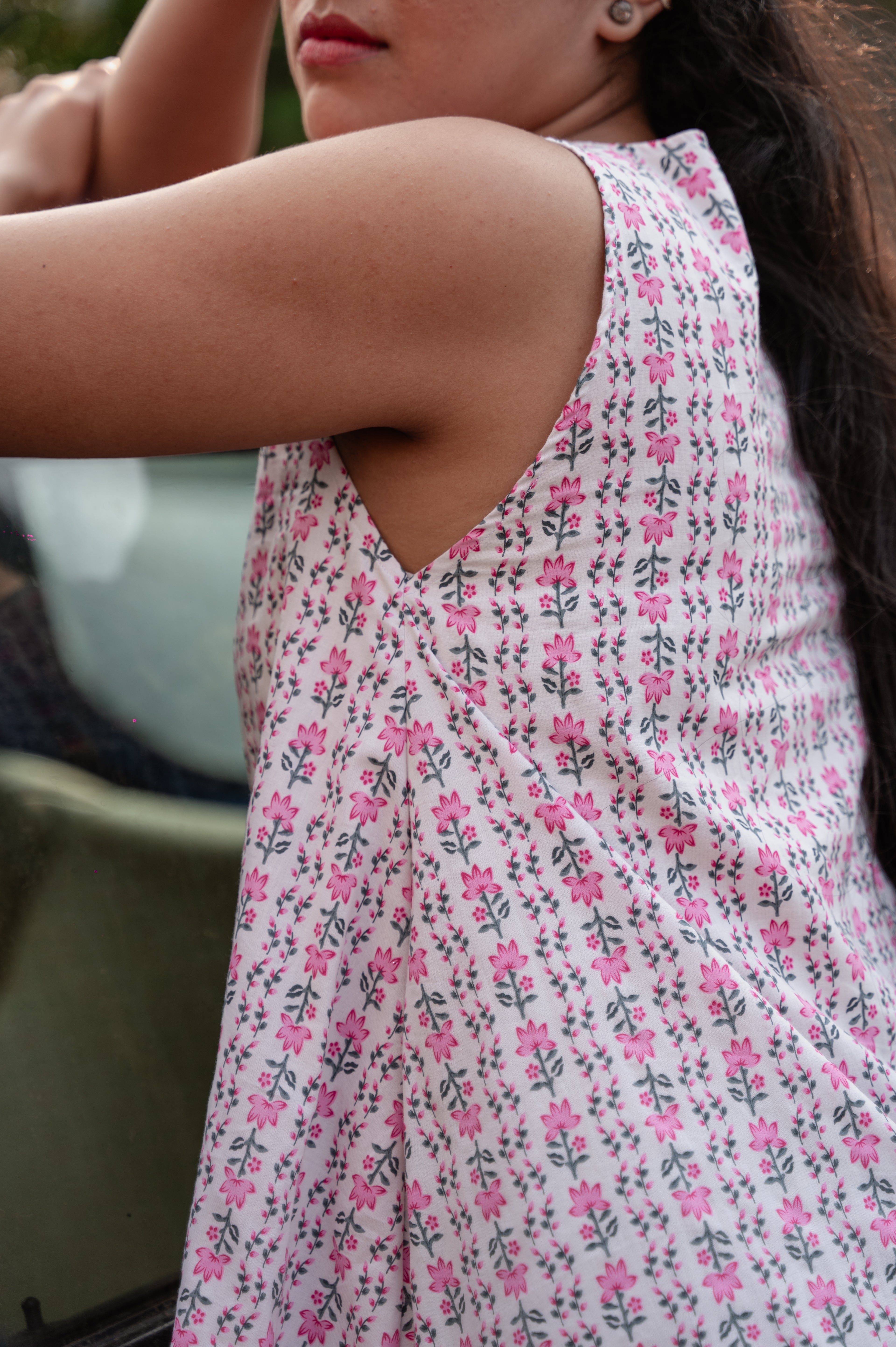 The Rani Bloom Tiered dress
